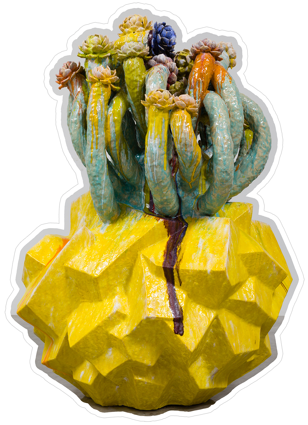 Flower Tree Magnet Set