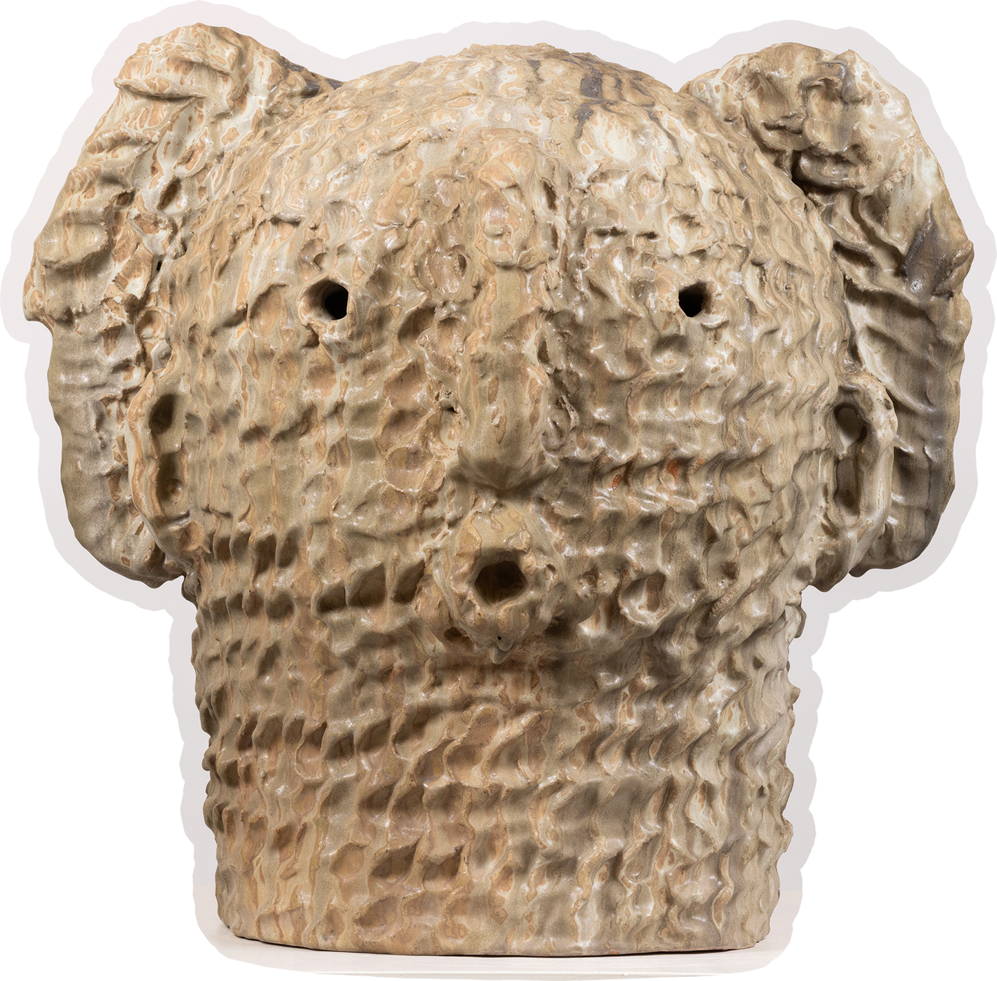 Mourning Bench Head Sticker