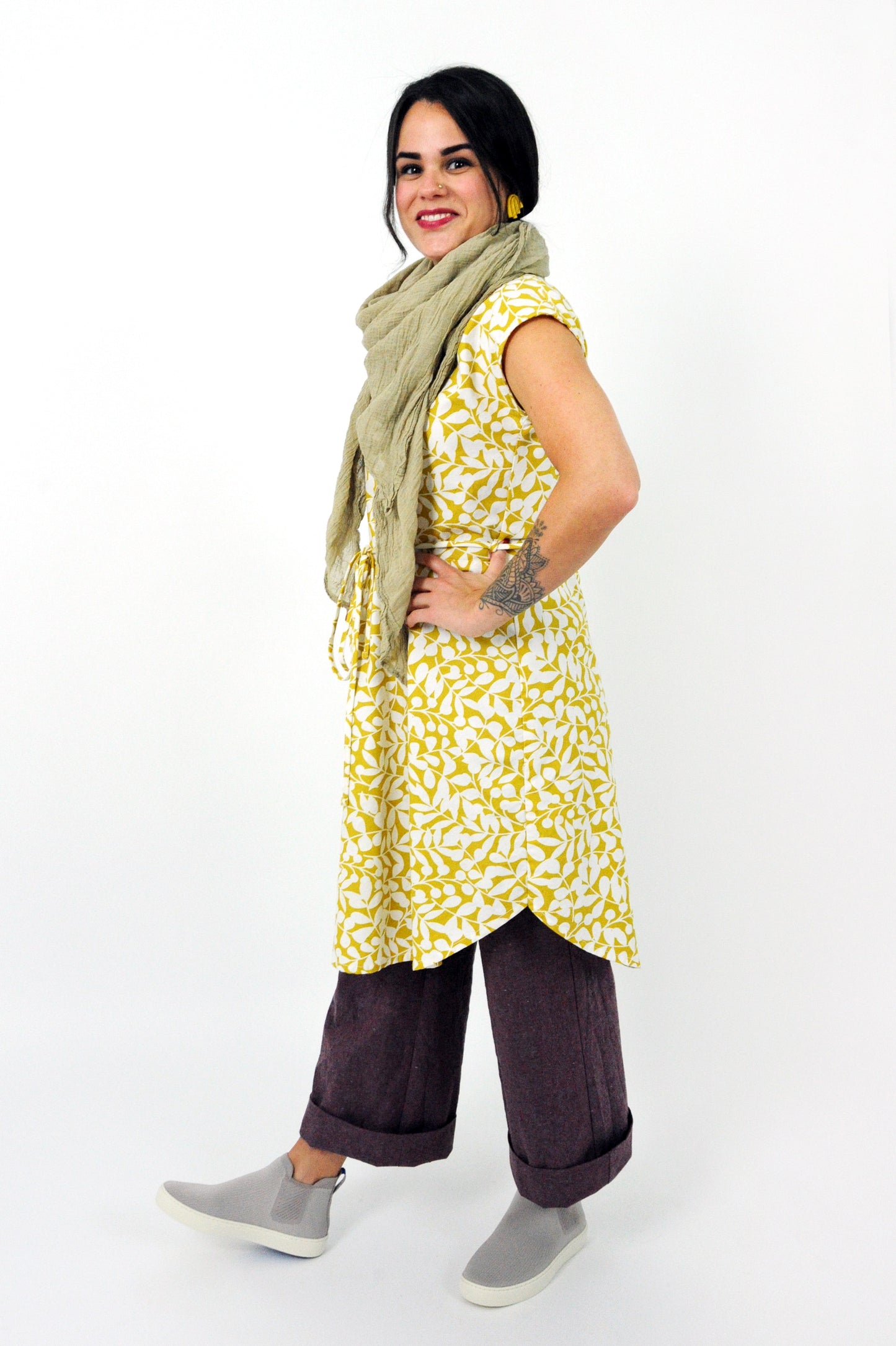 Olive Blanket Scarf