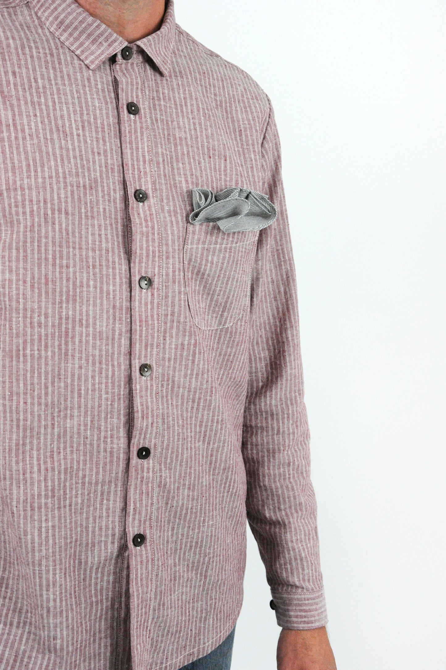 Pocket Rounds (set of 2) - triangle/stripe