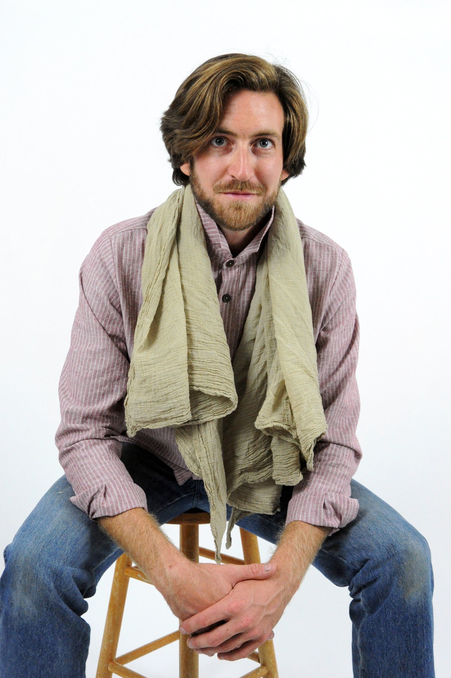 Olive Blanket Scarf