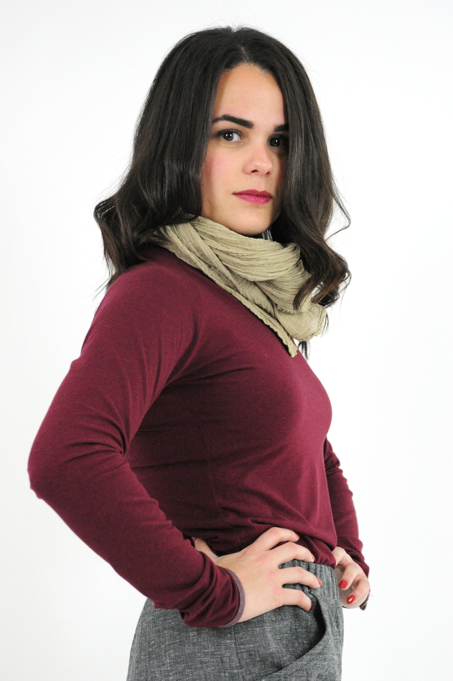 Olive Scarf