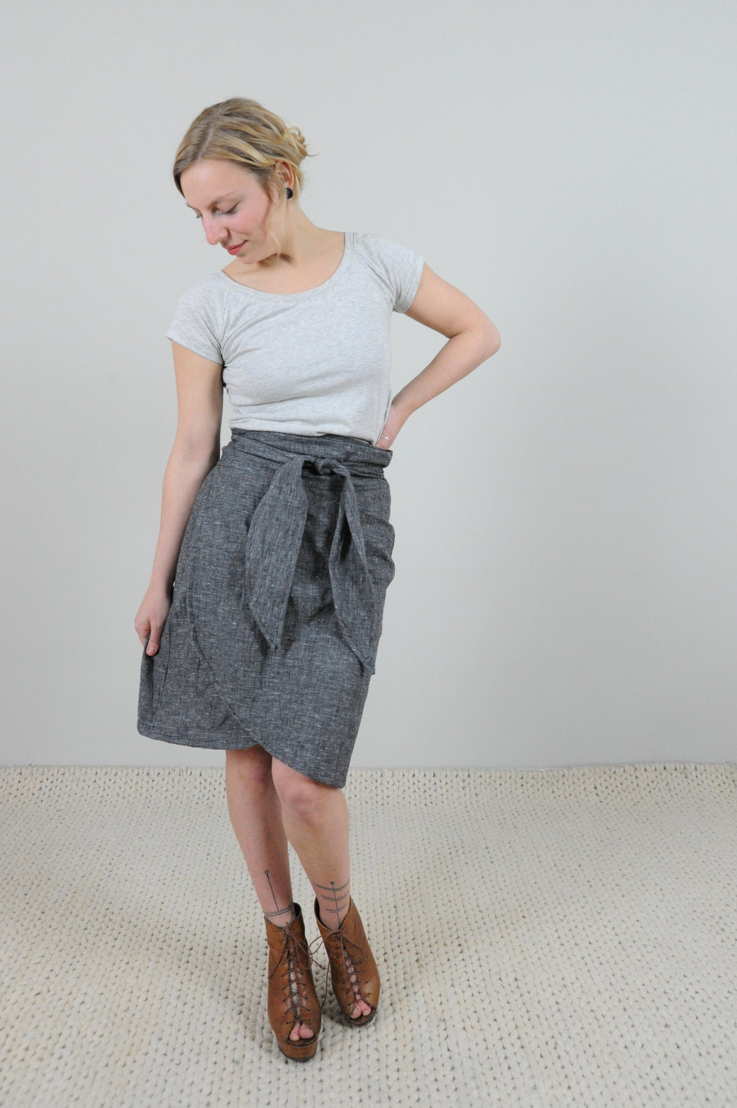 Sundry Wrap Skirt