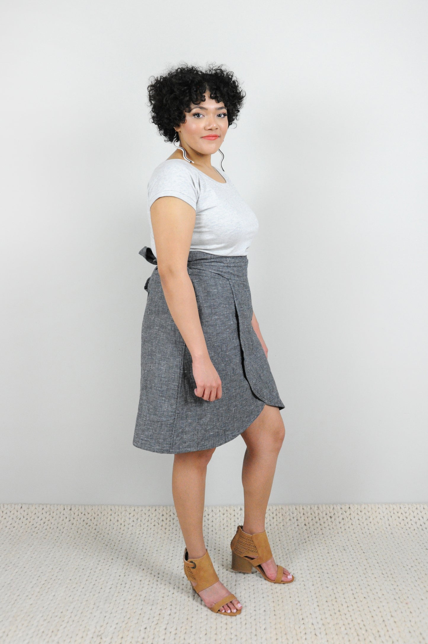 Sundry Wrap Skirt