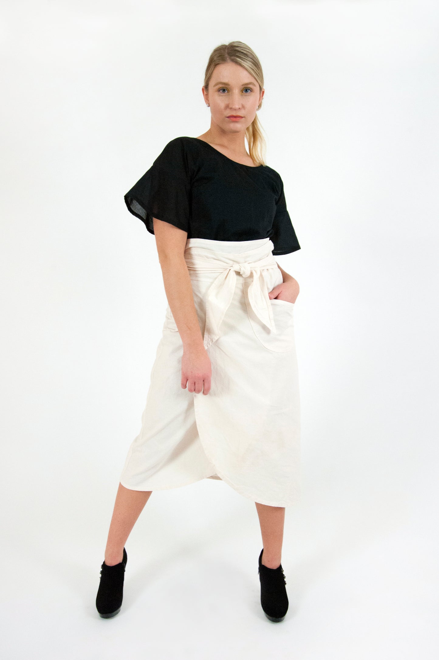 Petal Wrap Skirt