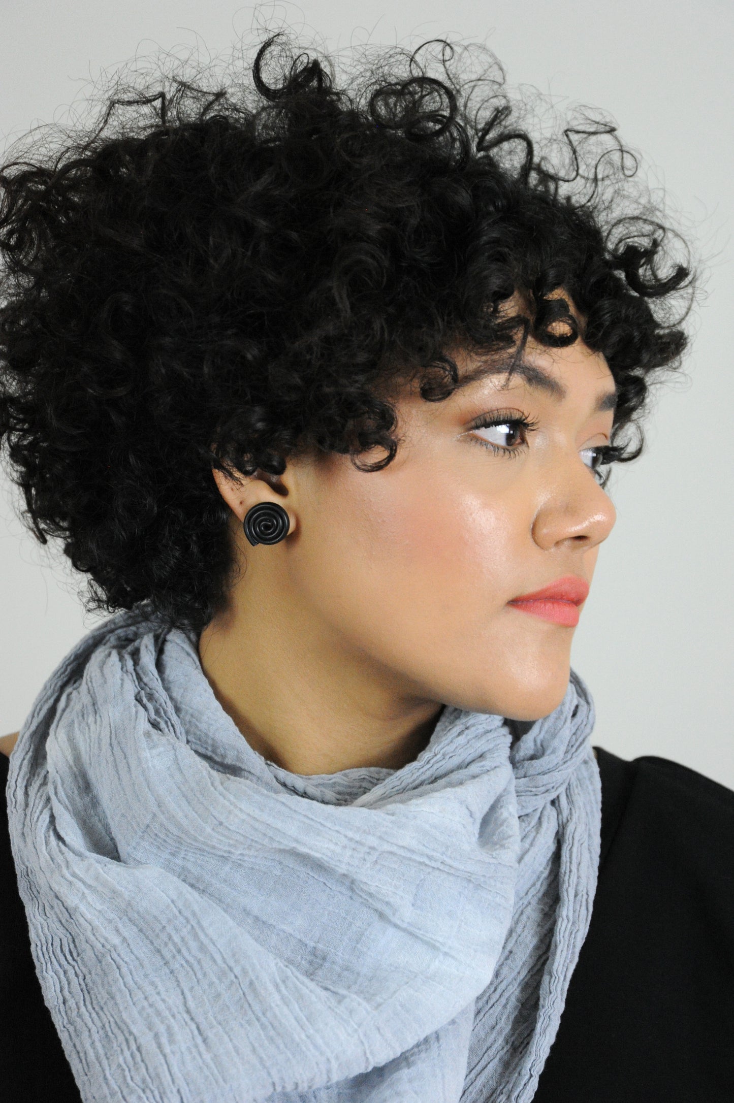 Landline Spiral Earrings