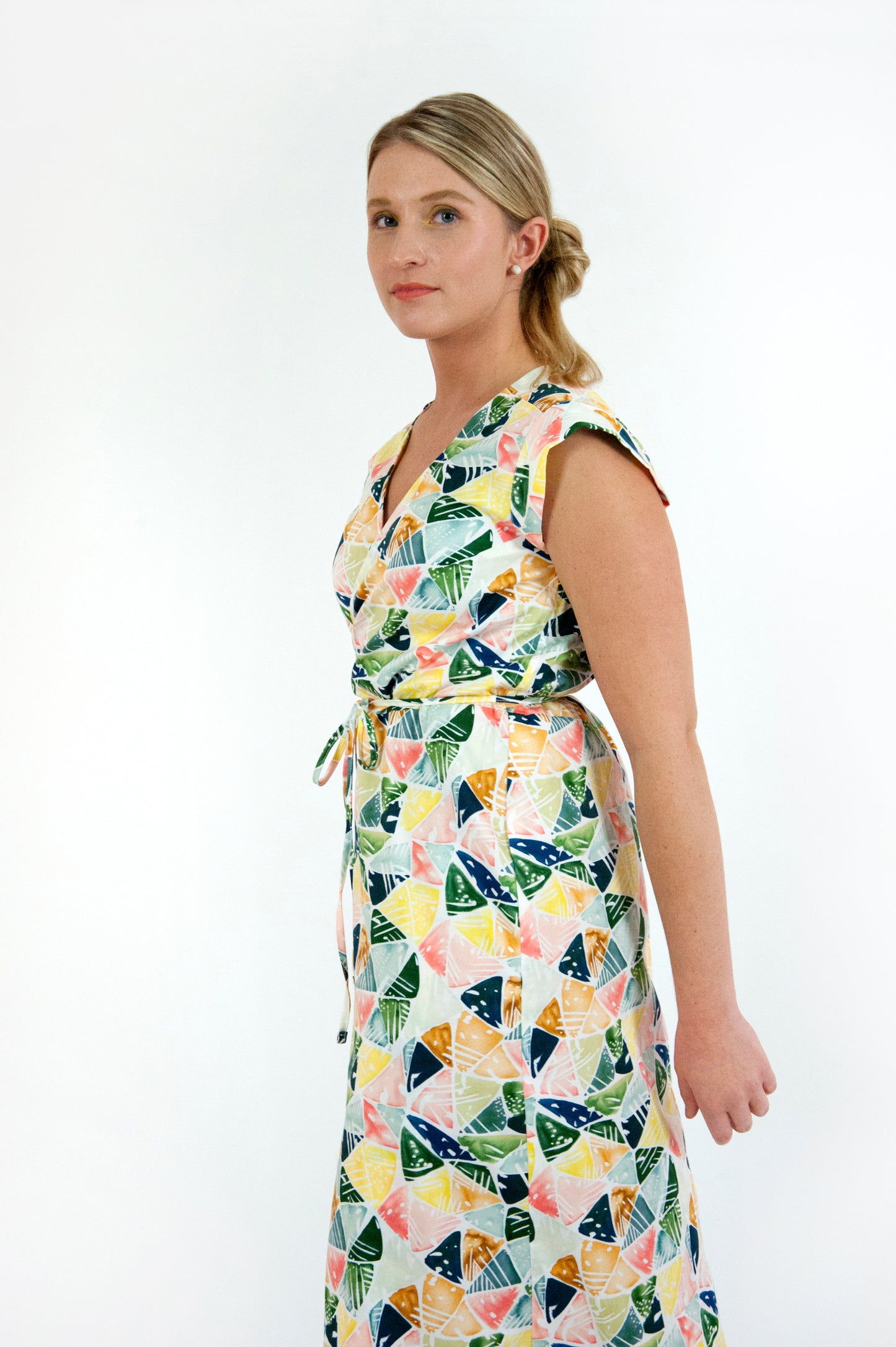 Gem Wrap Dress