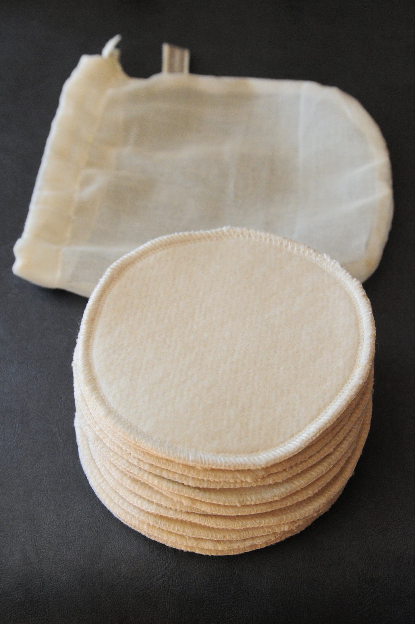 Organic Nursing Pads - six pairs (12 pads)