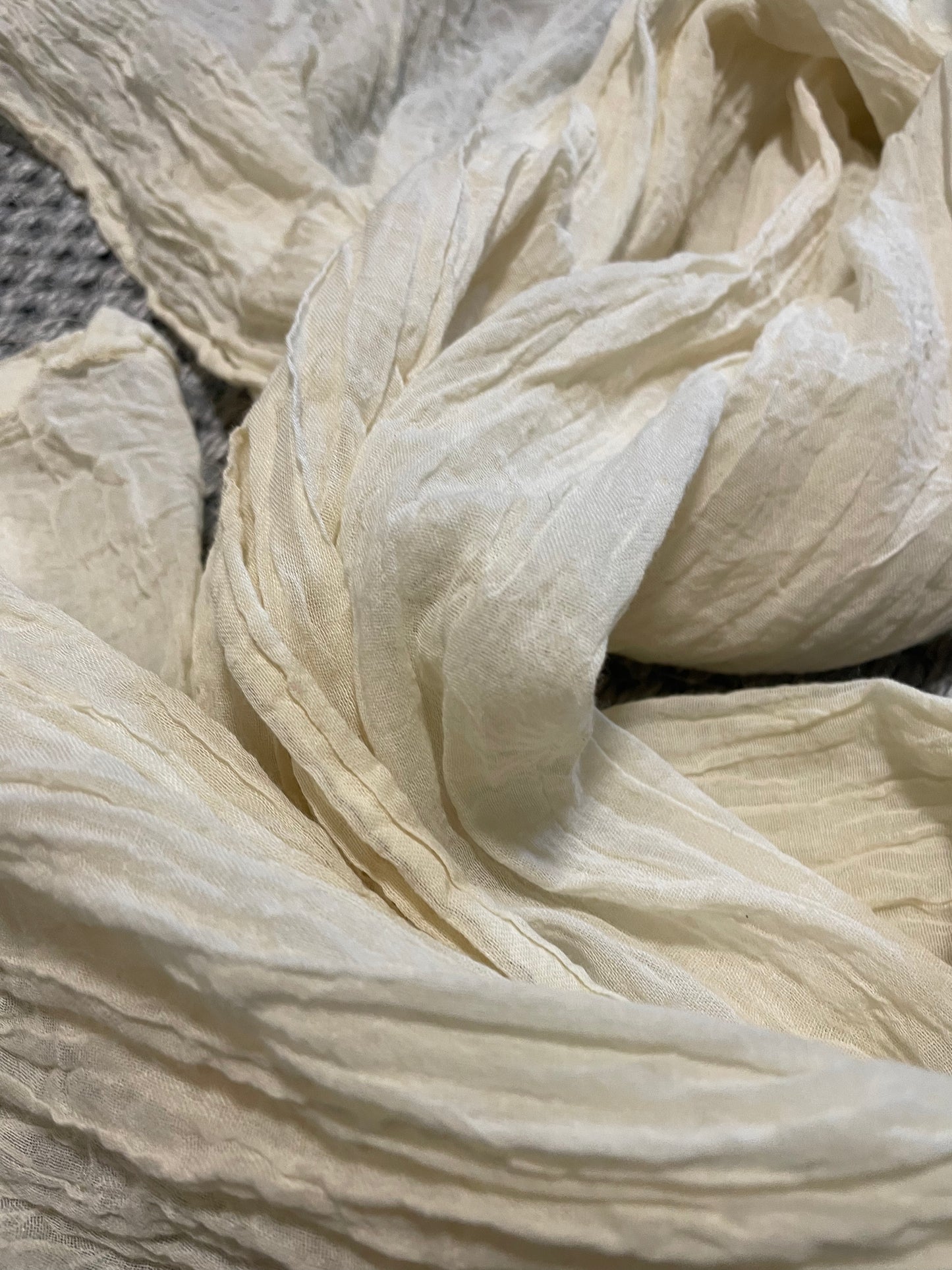 Crinkle Gauze Scarf